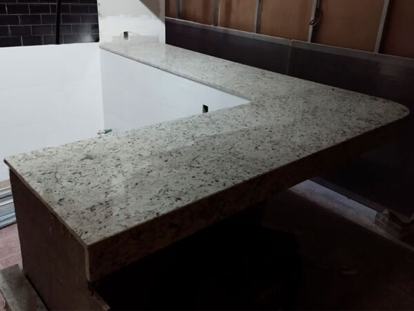 Cocina de Granito Blanco Dallas