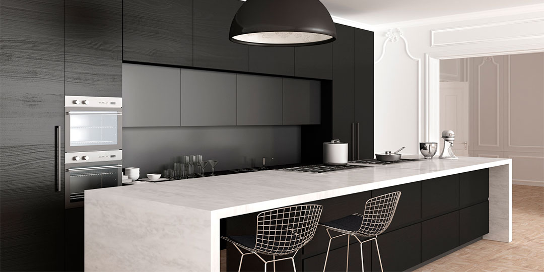 Cubiertas de cocina sobre diseño