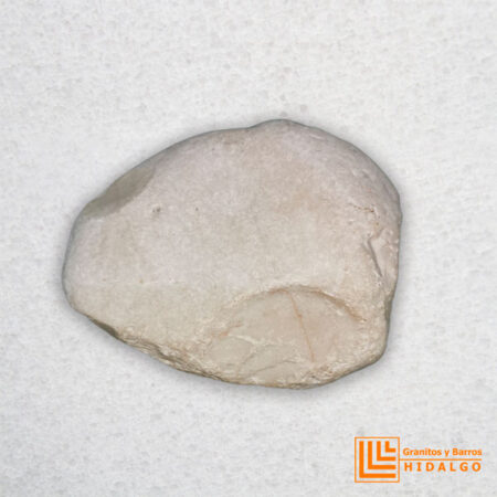 Piedra de Mármol Blanca - Naranja