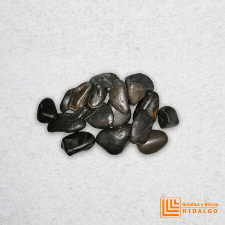 Piedra de Mármol Negra - Canica