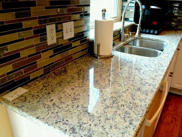 Mesa de granito blanco dallas