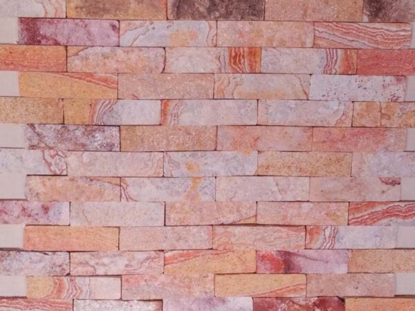 Muros de Piedrín rosa
